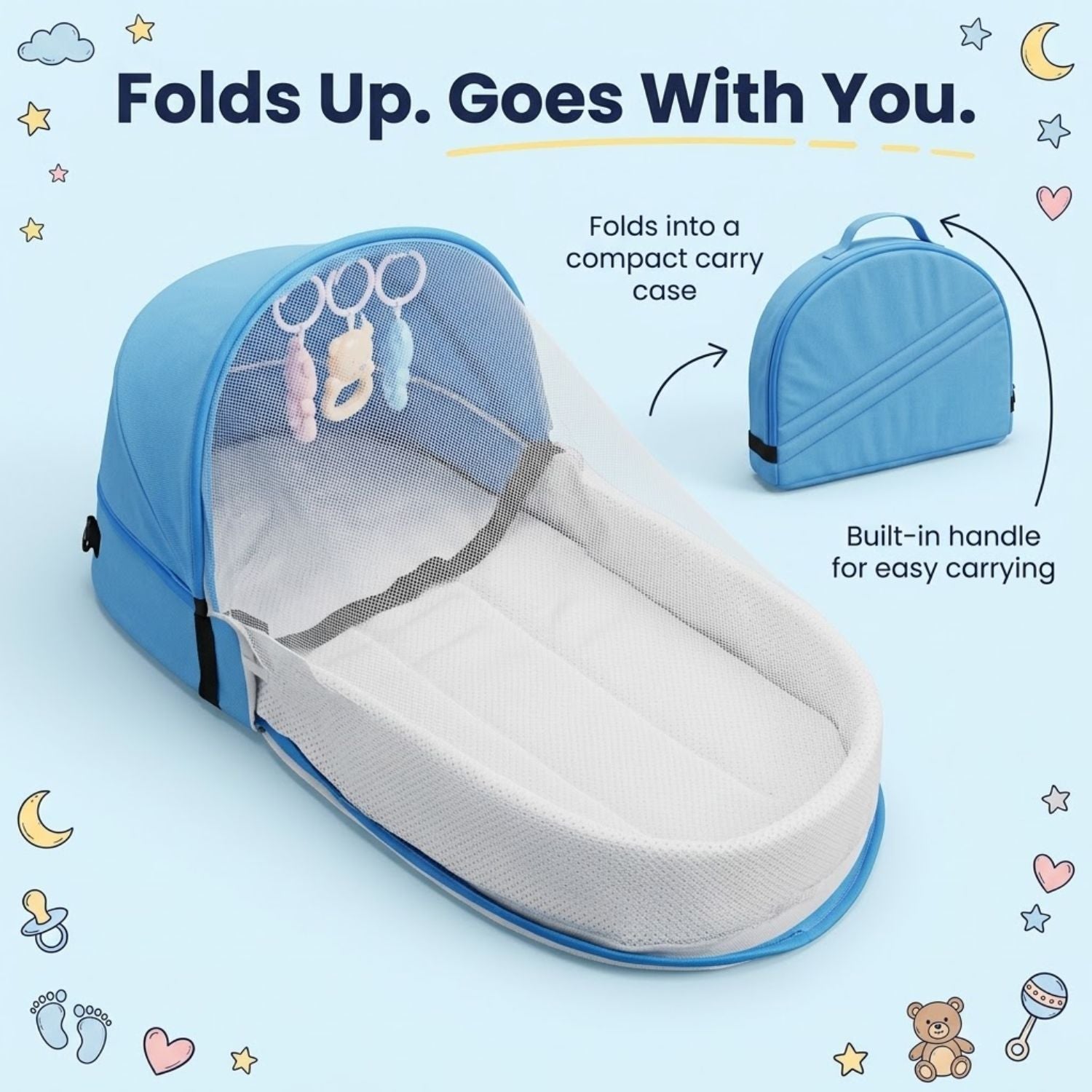 nylyCas™ Portable Baby Rest Tent