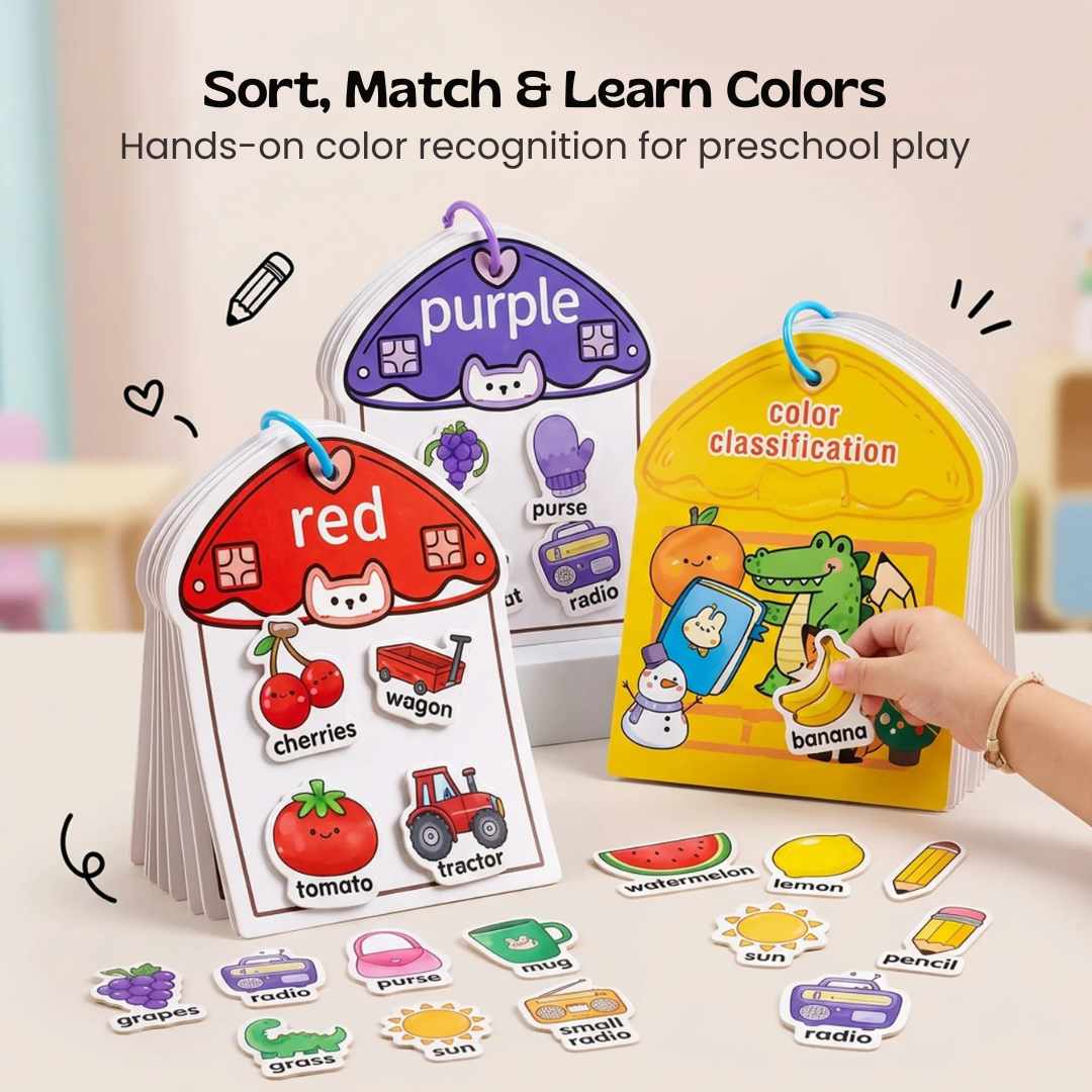 nylyCas™ Color Match Sticker Book