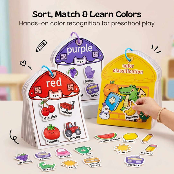 nylyCas™ Color Match Sticker Book