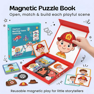 nylyCas™ MixFace Magnetic Story Puzzle