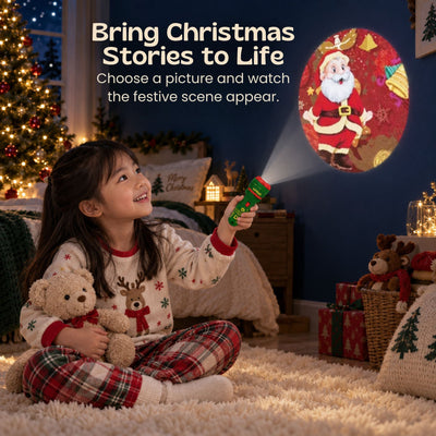 nylyCas™ Christmas Story Flashlight Projector