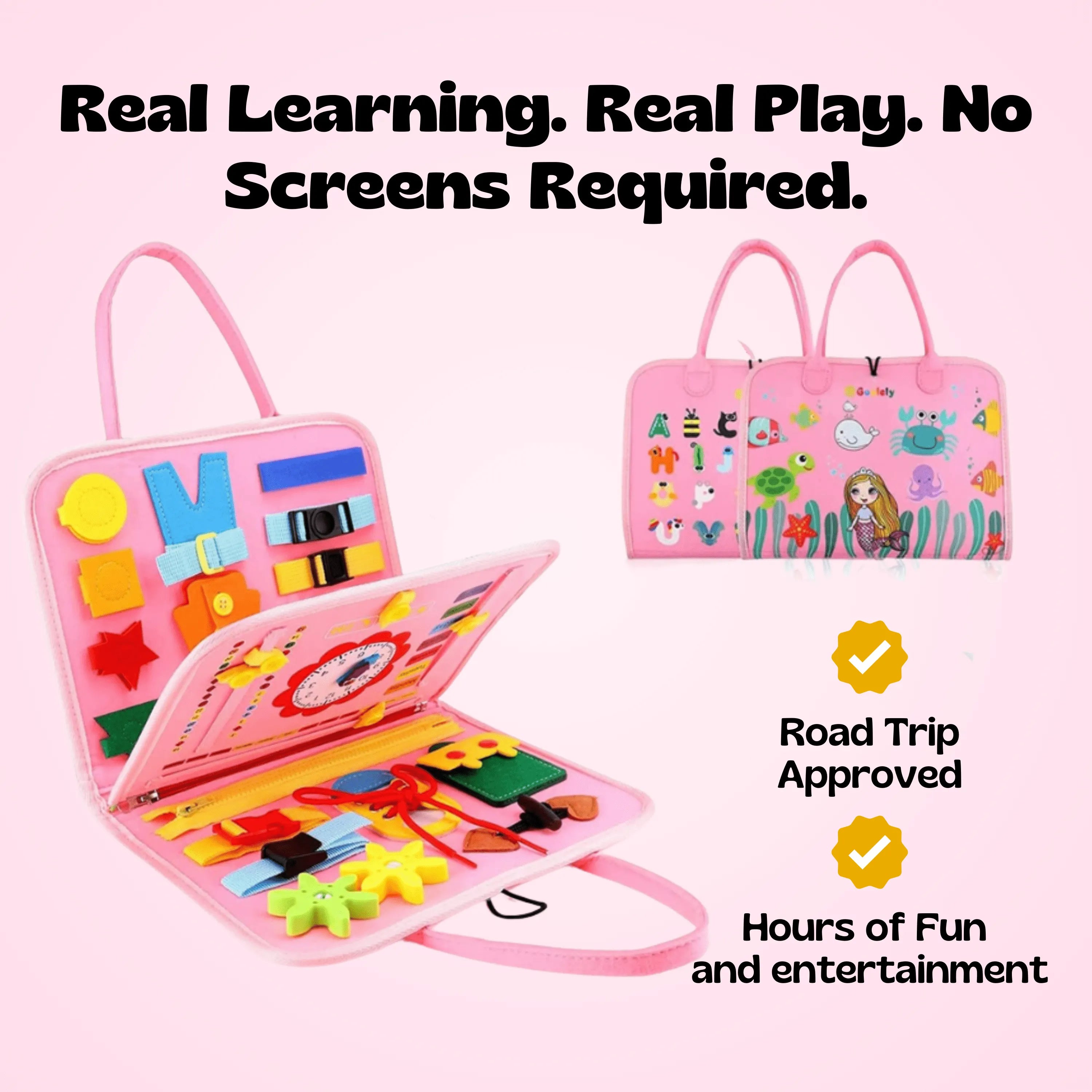 nylyCas™ Toddler Montessori Busy Board