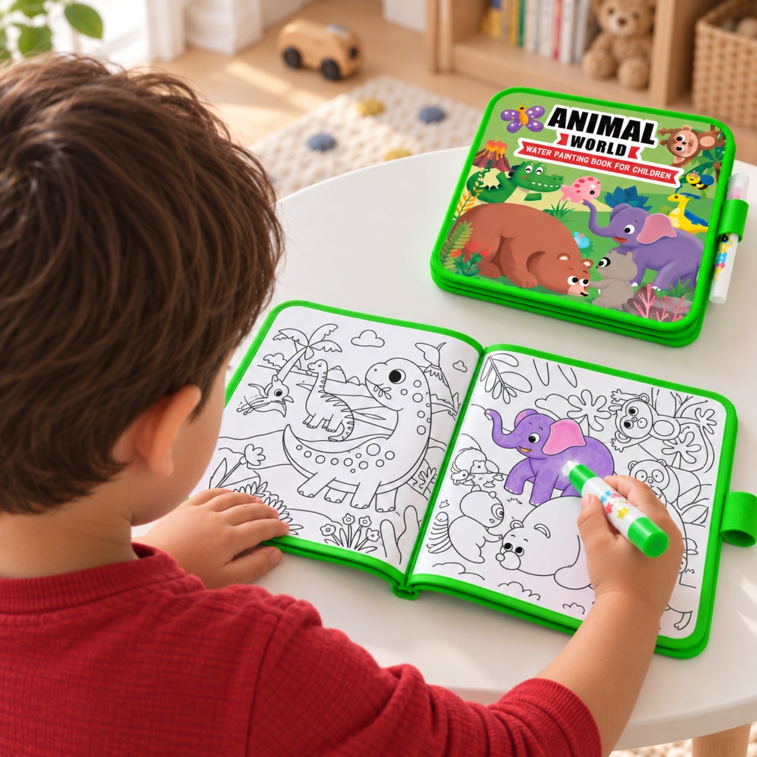 nylyCas™ MagicSplash Water Coloring Book