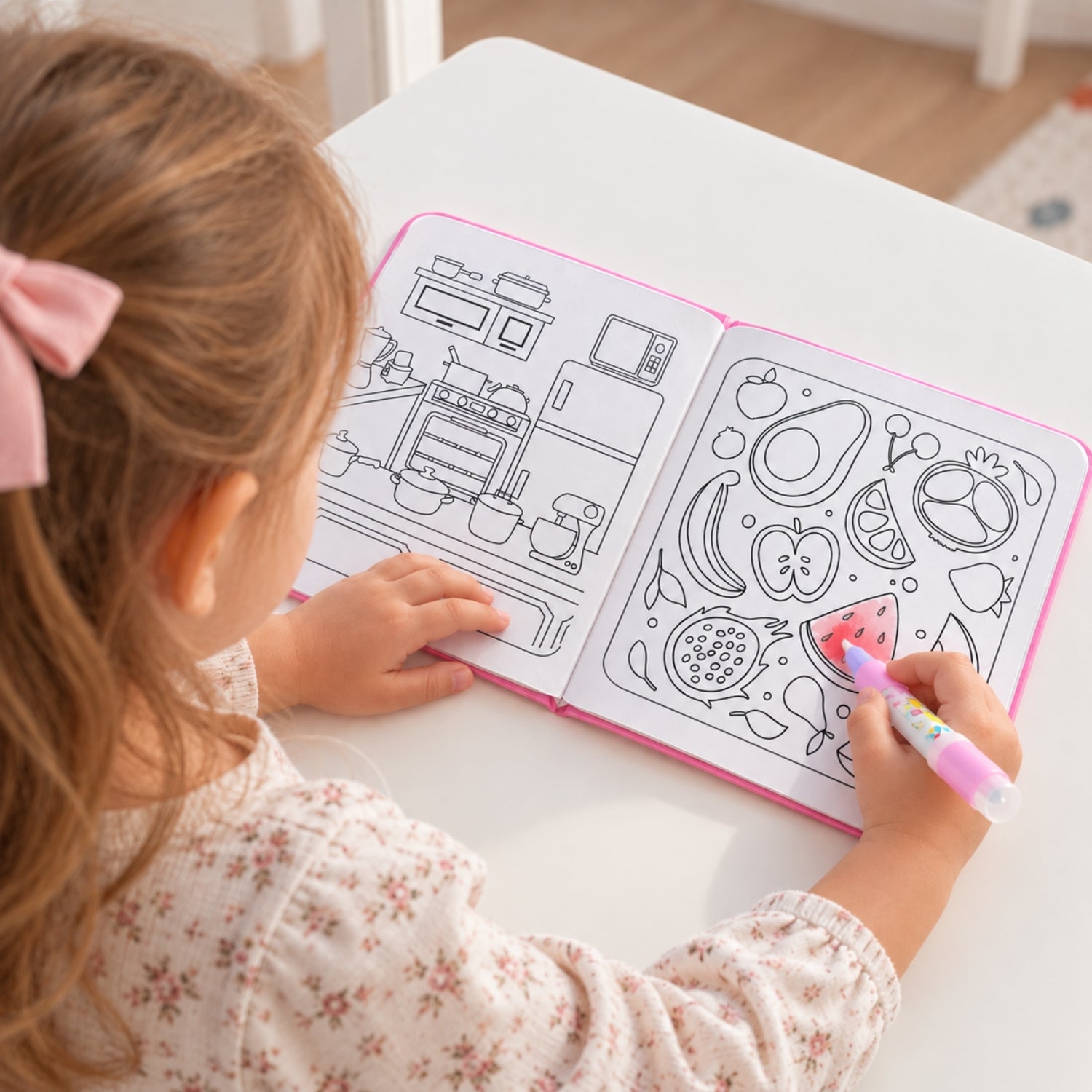 nylyCas™ MagicSplash Water Coloring Book