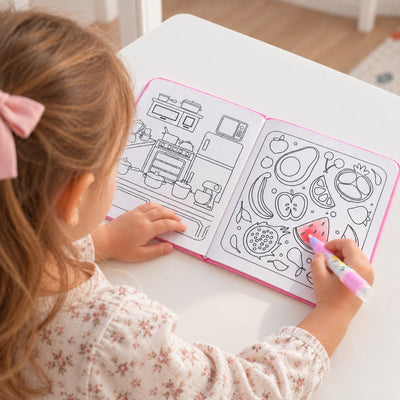 nylyCas™ MagicSplash Water Coloring Book
