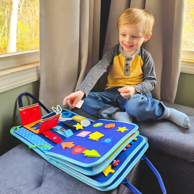 nylyCas™ Toddler Montessori Busy Board