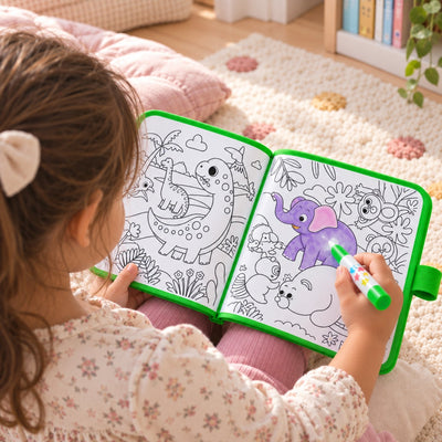 nylyCas™ MagicSplash Water Coloring Book