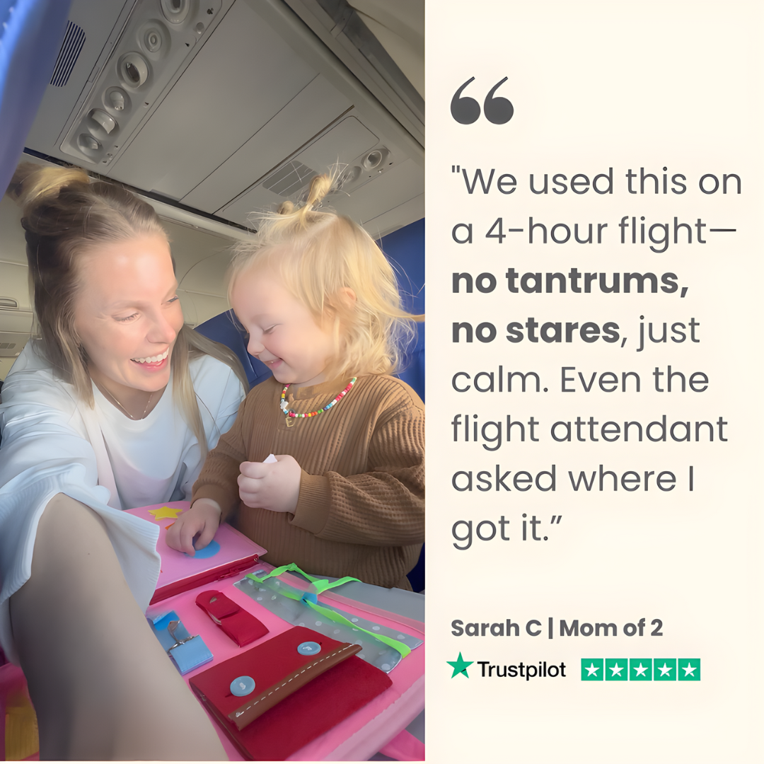 nylyCas™ Toddler Montessori Busy Board