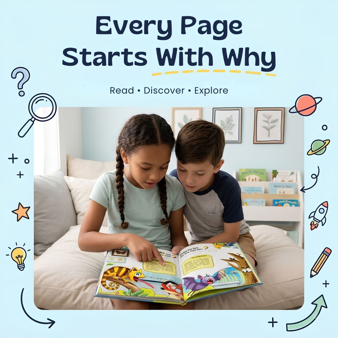 nylyCas™ 100,000 Whys Wonder Book
