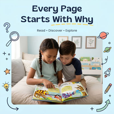 nylyCas™ 100,000 Whys Wonder Book