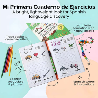 nylyCas™ Spanish ABC Writing Workbook
