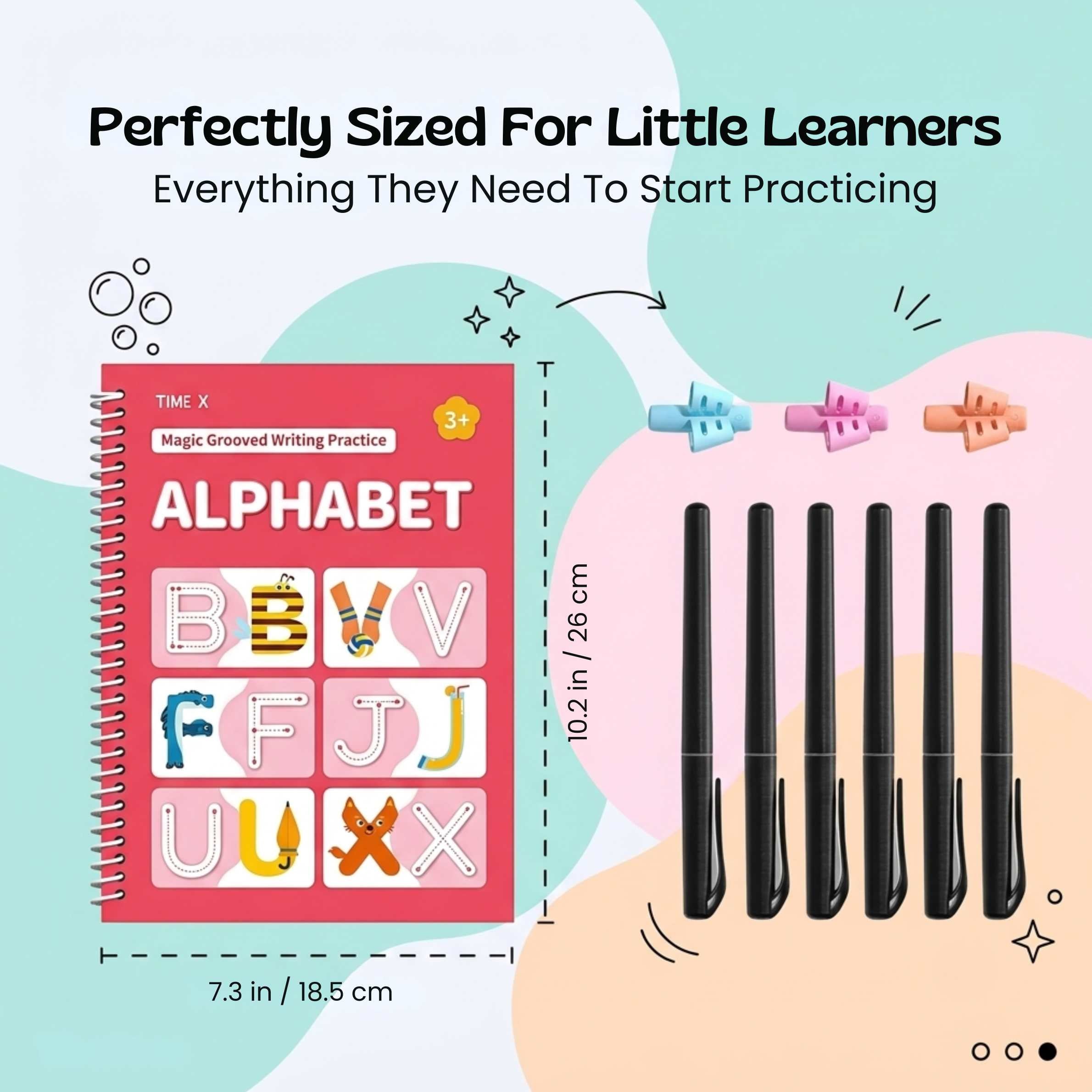 nylyCas™ Trace & Grow Reusable Writing Books