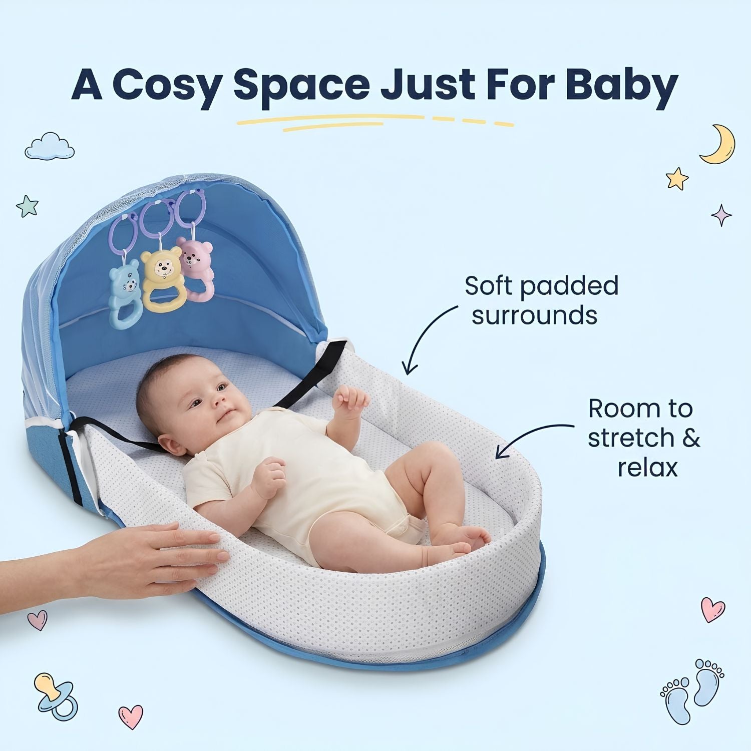 nylyCas™ Portable Baby Rest Tent