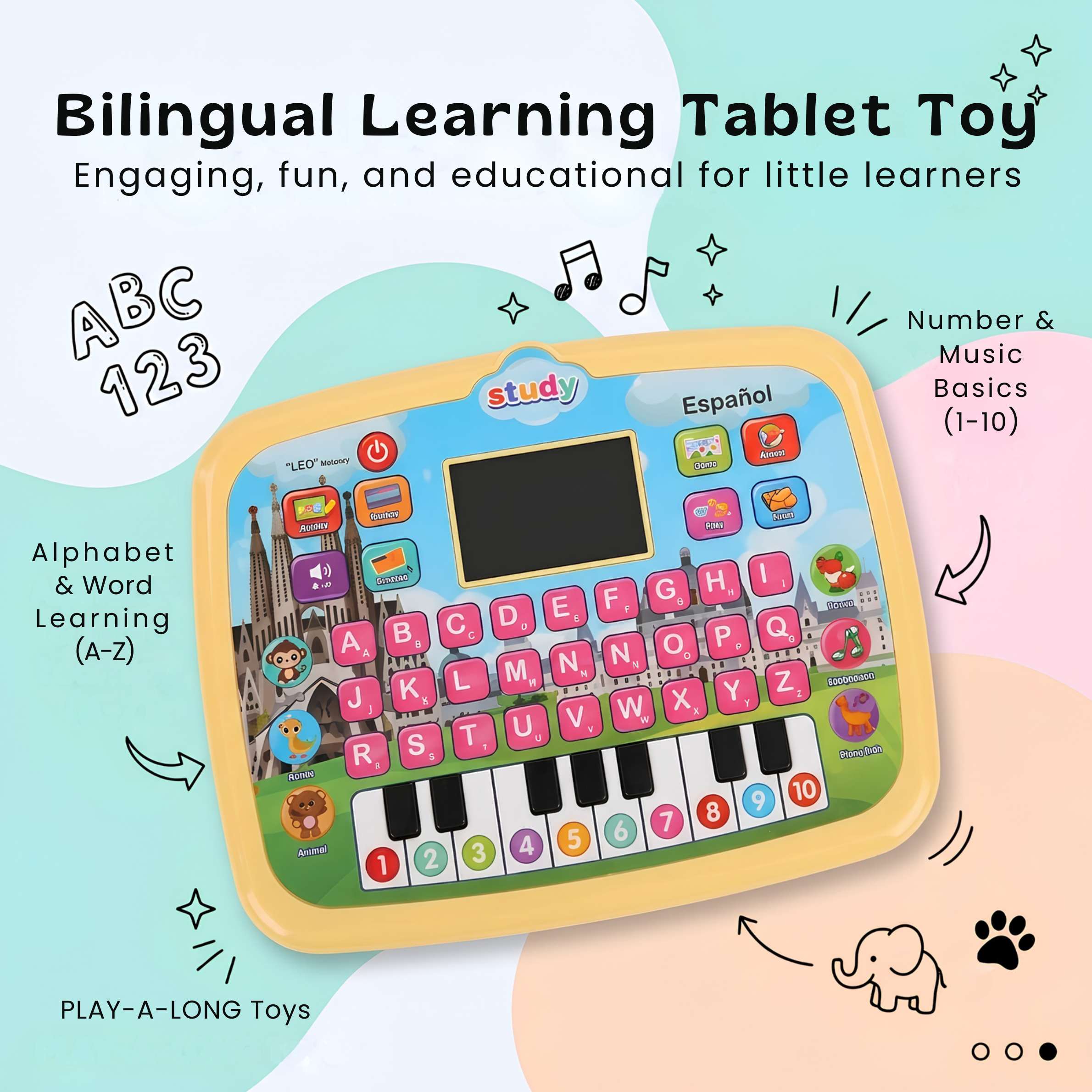 nylyCas™ Spanish SmartStart Learning Tablet