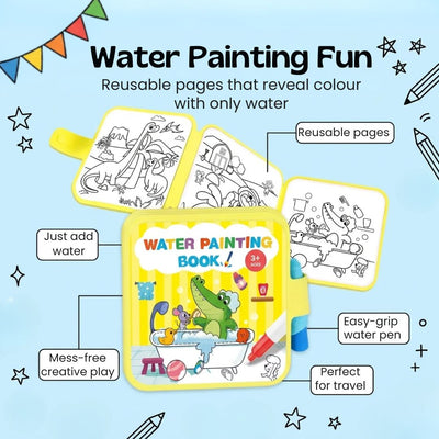 nylyCas™ Reusable Water Painting Book