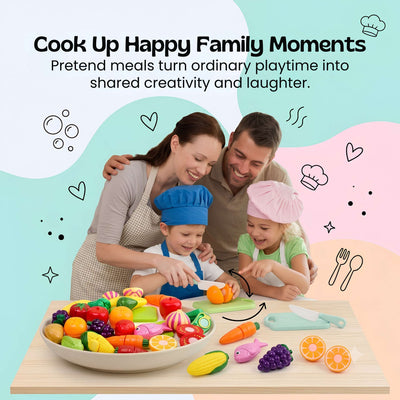 nylyCas Little Chef Cutting Play Set