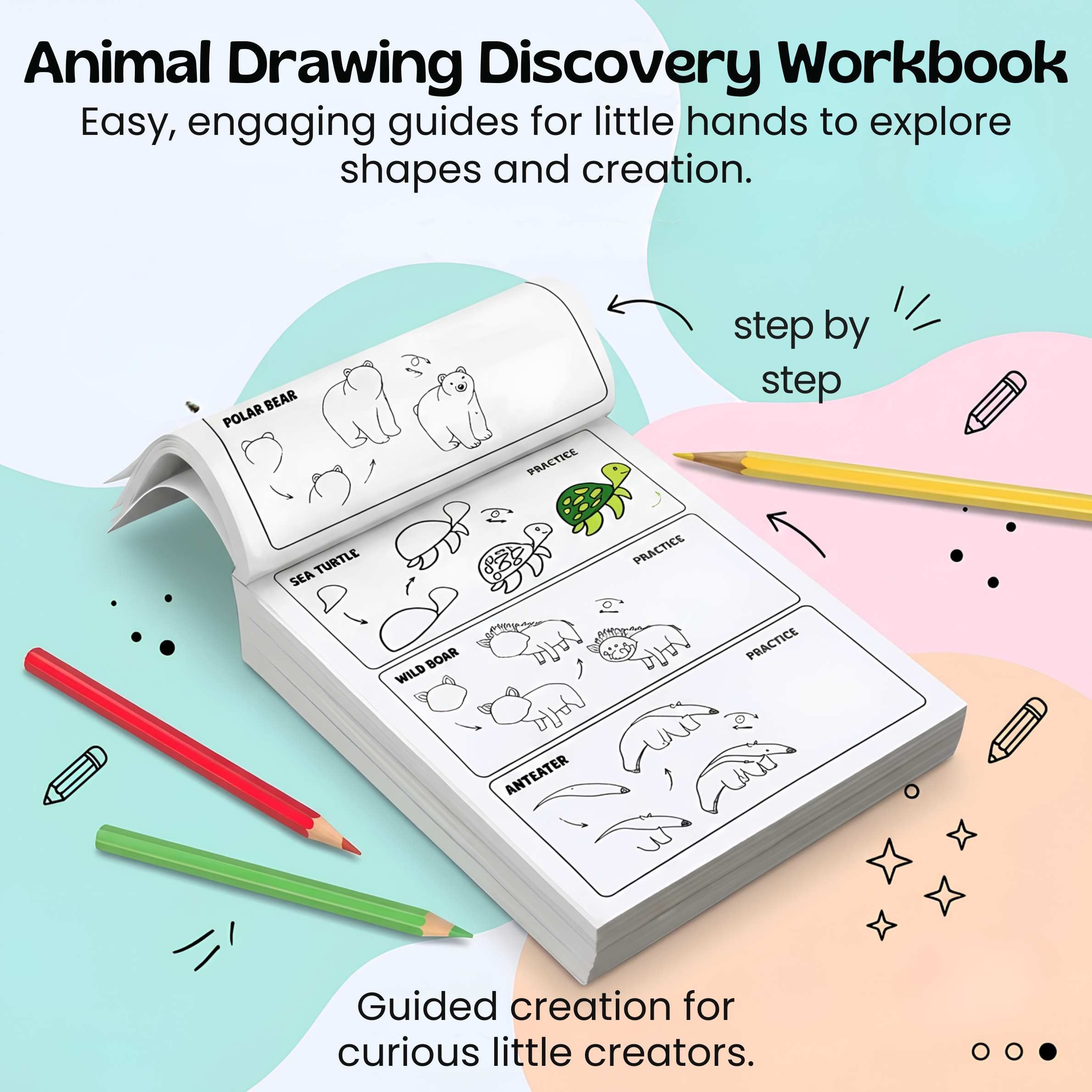 nylyCas™ Step-by-Step Drawing Workbook