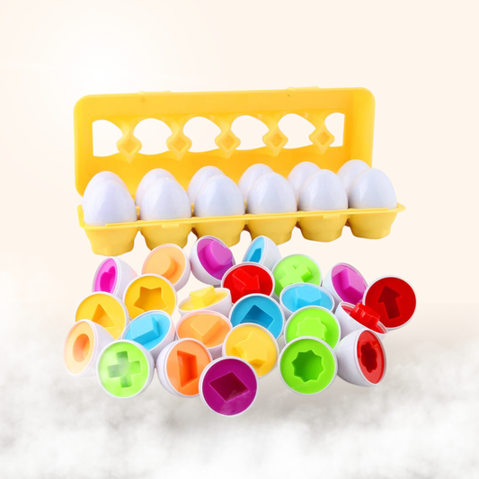 nylyCas™ Montessori Geometric Eggs