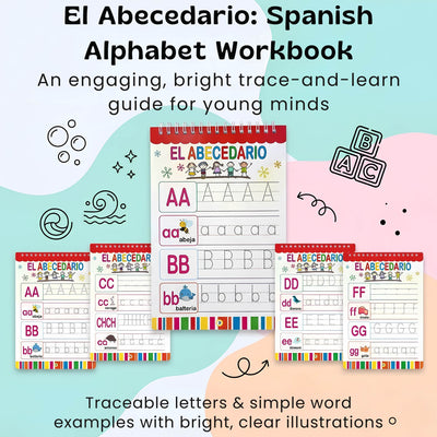 nylyCas™ Bilingual Magic Writing Workbook