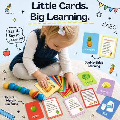 nylyCas™ Food Friends Flashcards