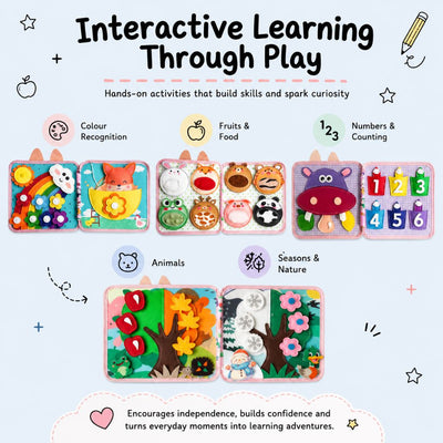 nylyCas™ Bunny Busy Book