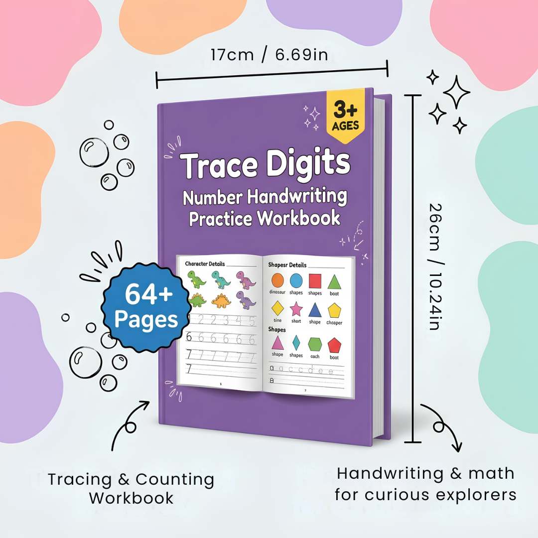 nylyCas™ Count & Trace Math Workbook