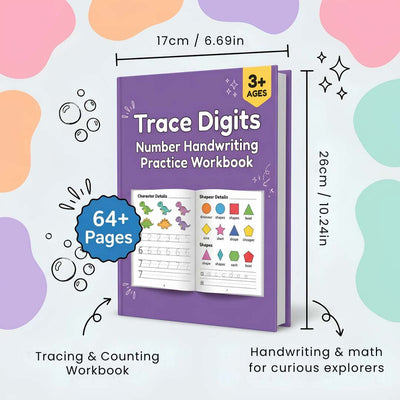 nylyCas™ Count & Trace Math Workbook