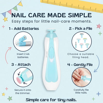 nylyCas™ Gentle Baby Nail Trimmer Set