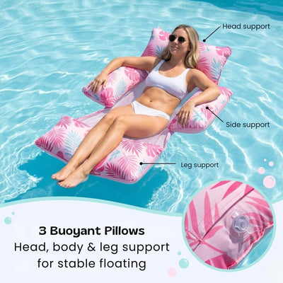 nylyCas™ DriftLeaf Pool Hammock Float