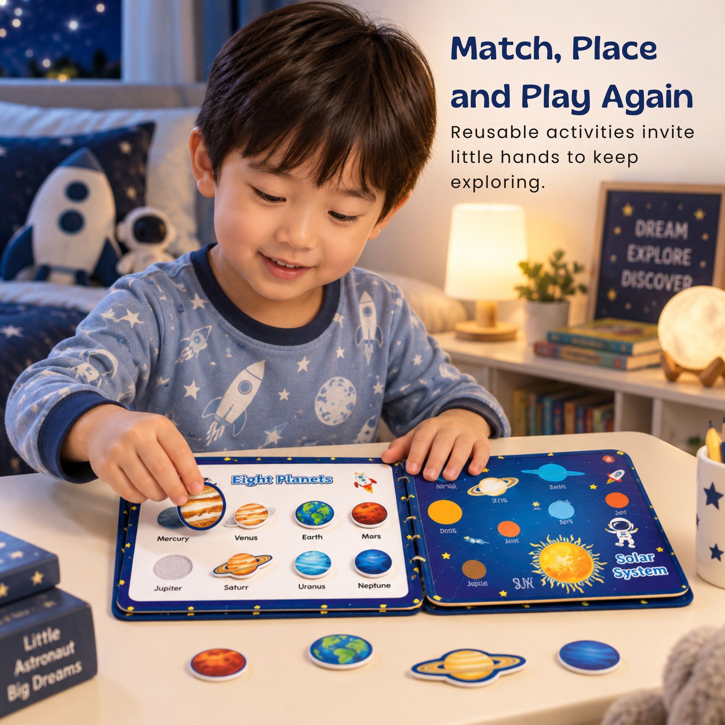 nylyCas™ Space & Body Quiet Book
