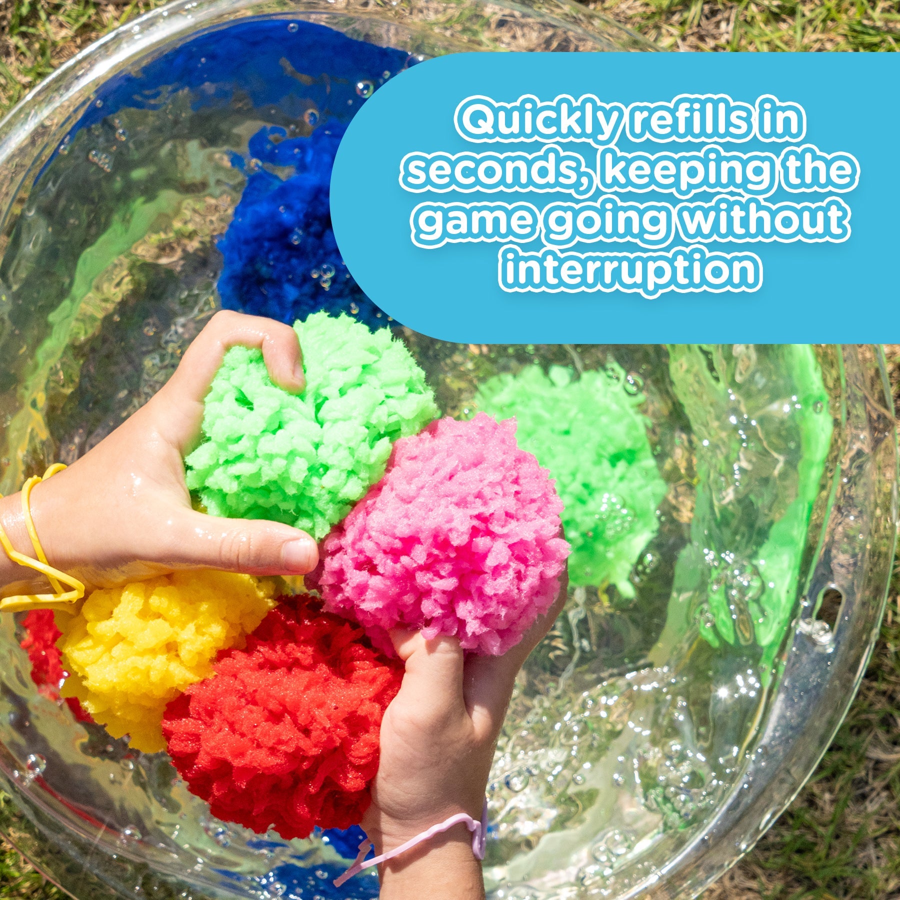 30 nylyCas Reusable Water Sponge Balls (Buy 10 Get 20 Free)