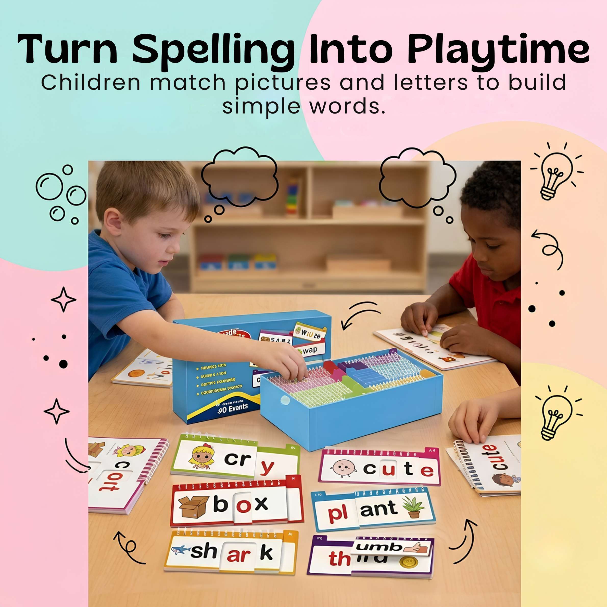 nylyCas™ WordBuilder Reading & Spelling Set