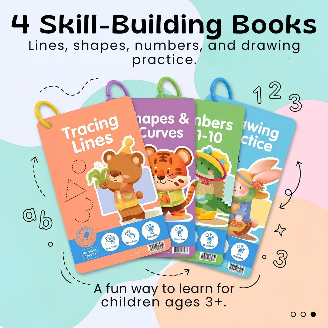 nylyCas™ TraceBuddy Reusable Pen Control Books