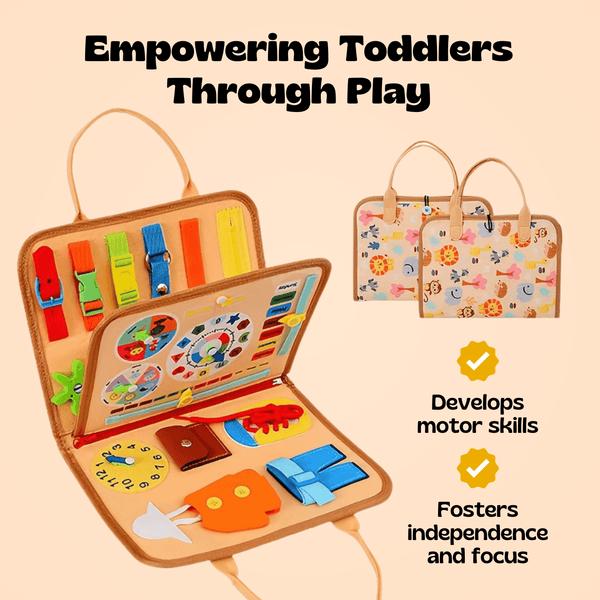 Toddler Montessori Busy Board