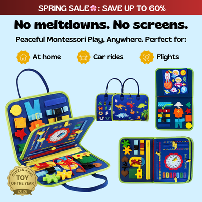 nylycas™ Montessori Busy Board