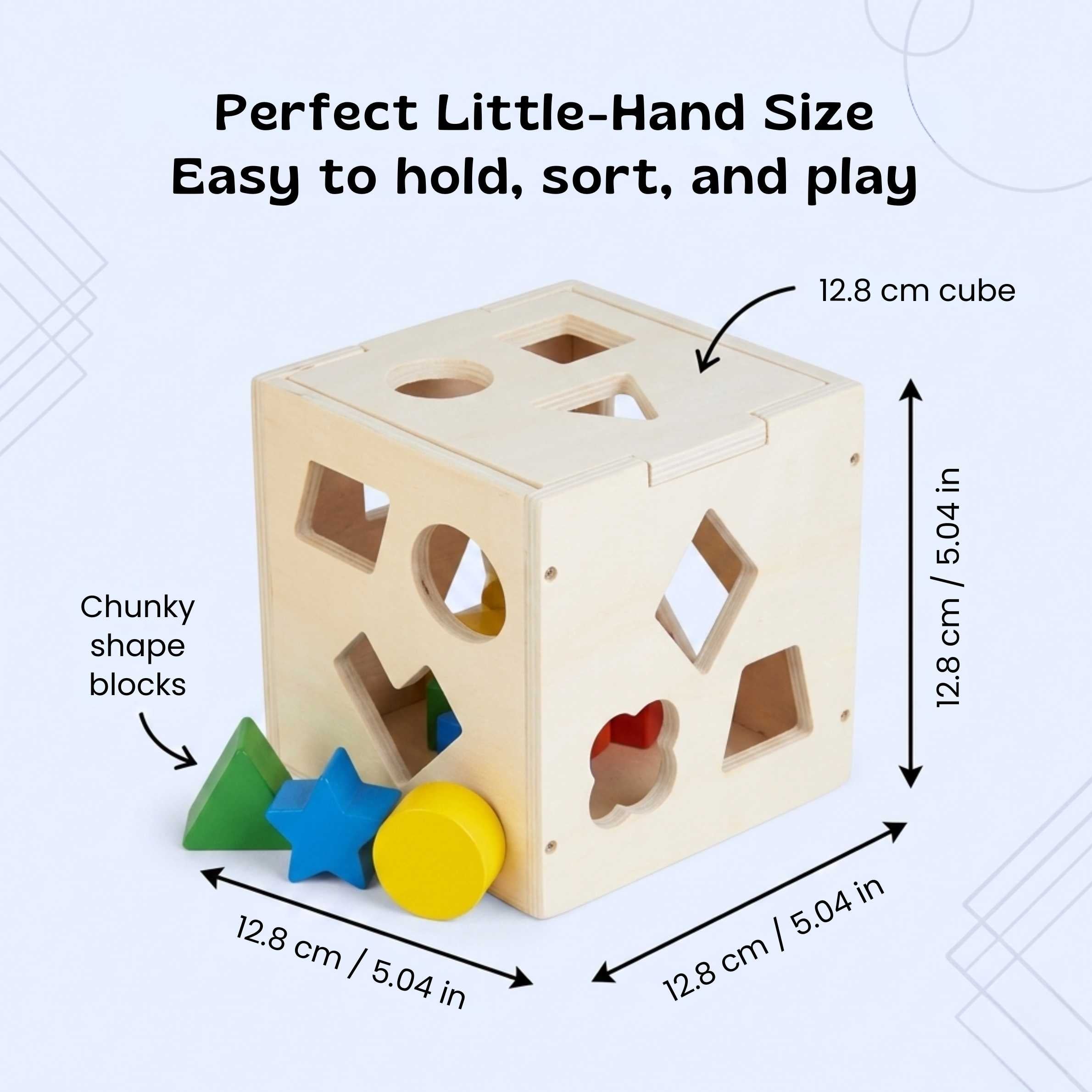 nylyCas™ ShapeDrop Sorting Cube
