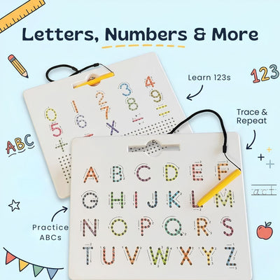 nylyCas™ Magnetic Alphabet Tracing Board
