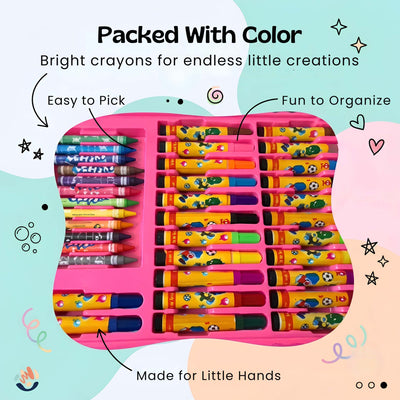 nylyCas™ MegaArtist 86-Piece Creative Art Set