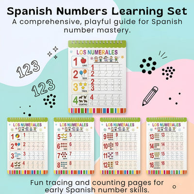 nylyCas™ Bilingual Magic Writing Workbook