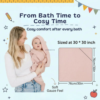 Buy 1 Take 1 nylyCas™ CozySprout Hooded Baby Towels