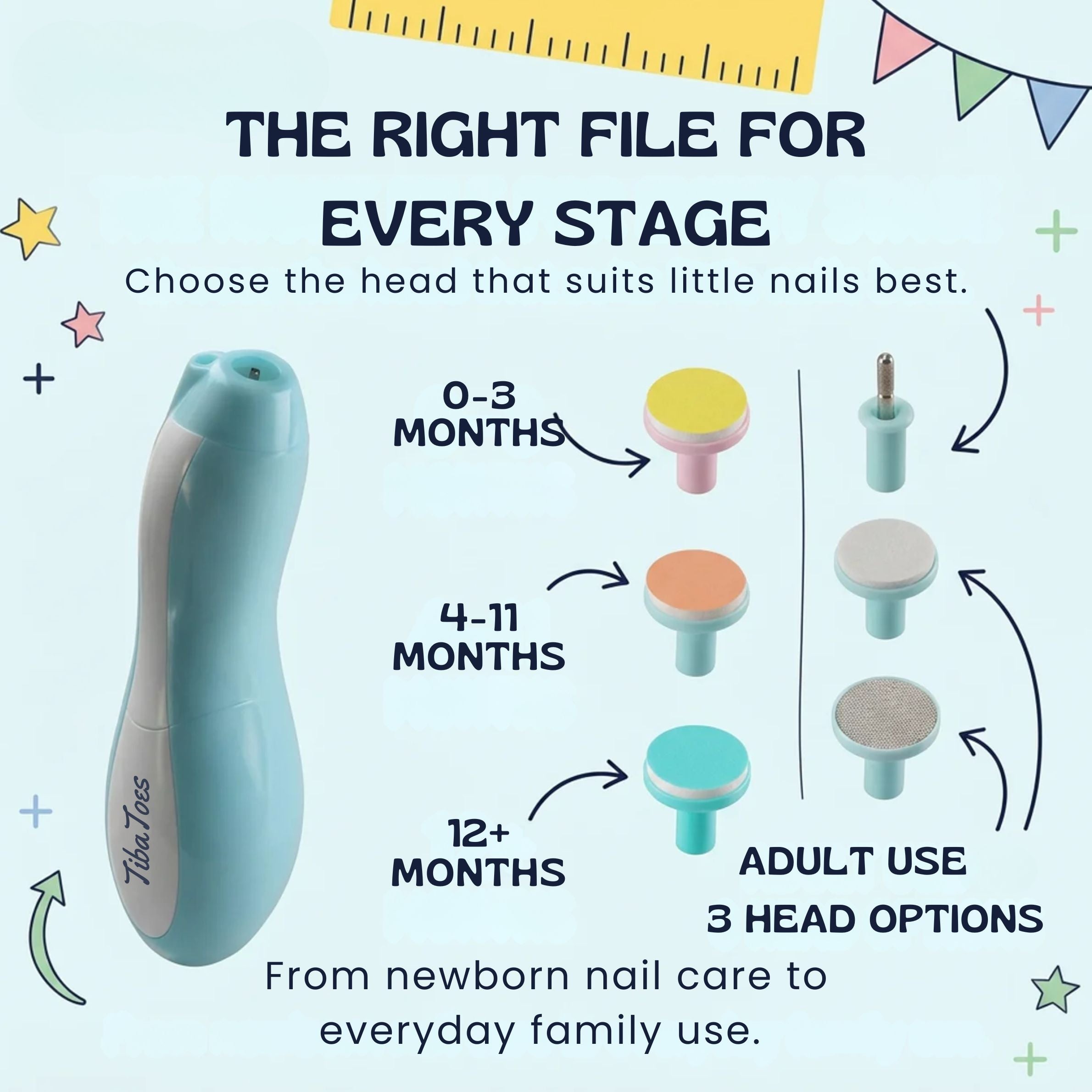 nylyCas™ Gentle Baby Nail Trimmer Set