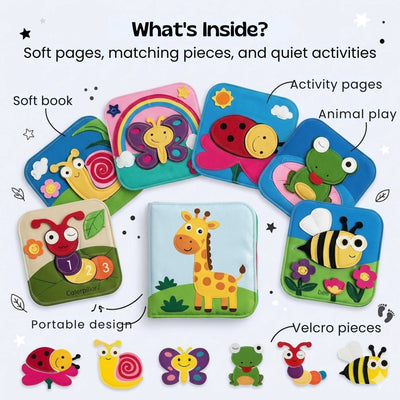 nylyCas™ BusyBuddy Fine Motor Book