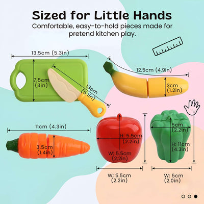 nylyCas Little Chef Cutting Play Set