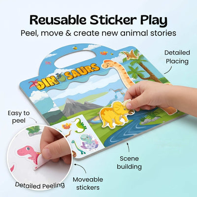 nylyCas™ CarryScene Reusable Sticker Book