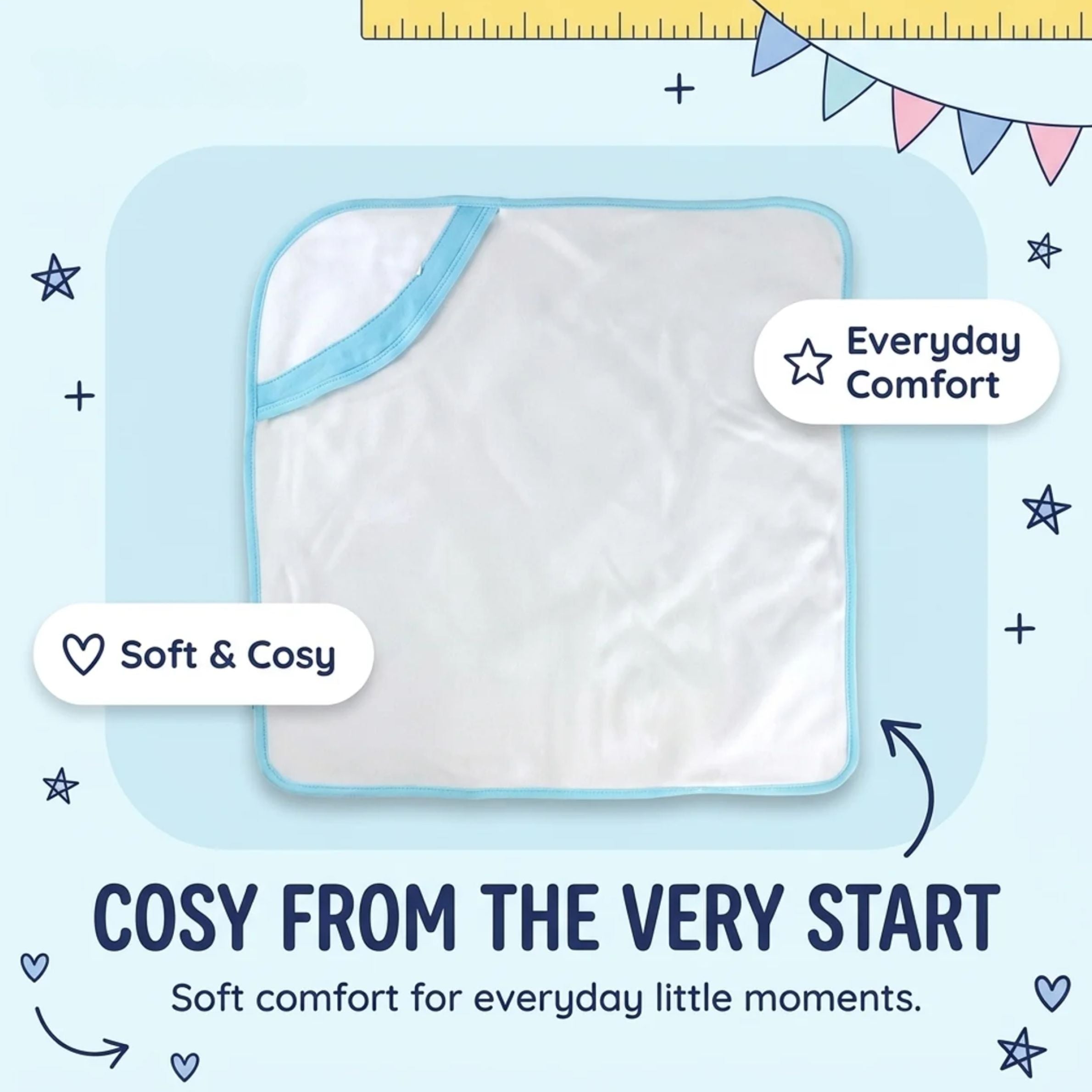 nylyCas™ Doll Bath Towel Wrap