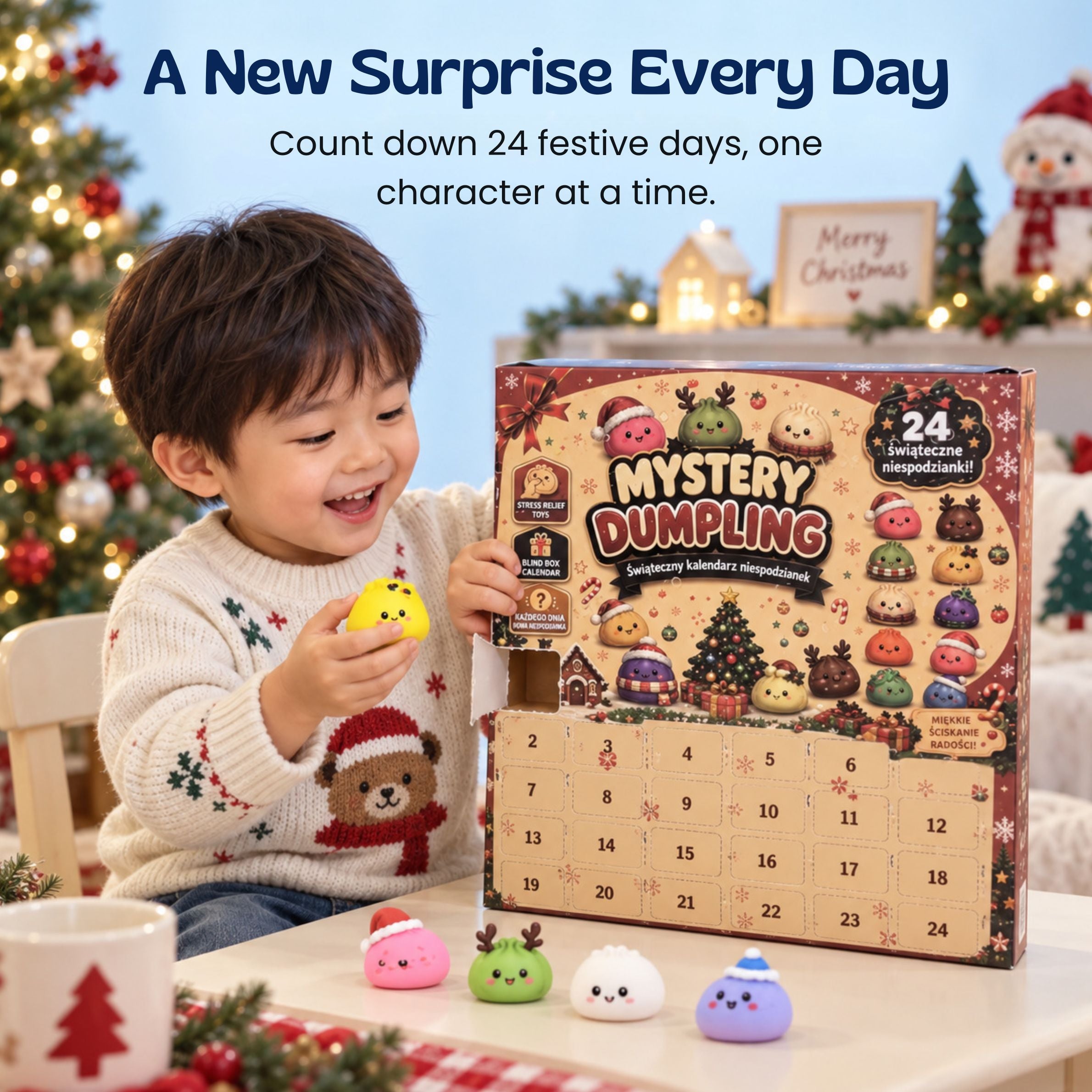 nylyCas™ Christmas Dumpling Advent Calendar