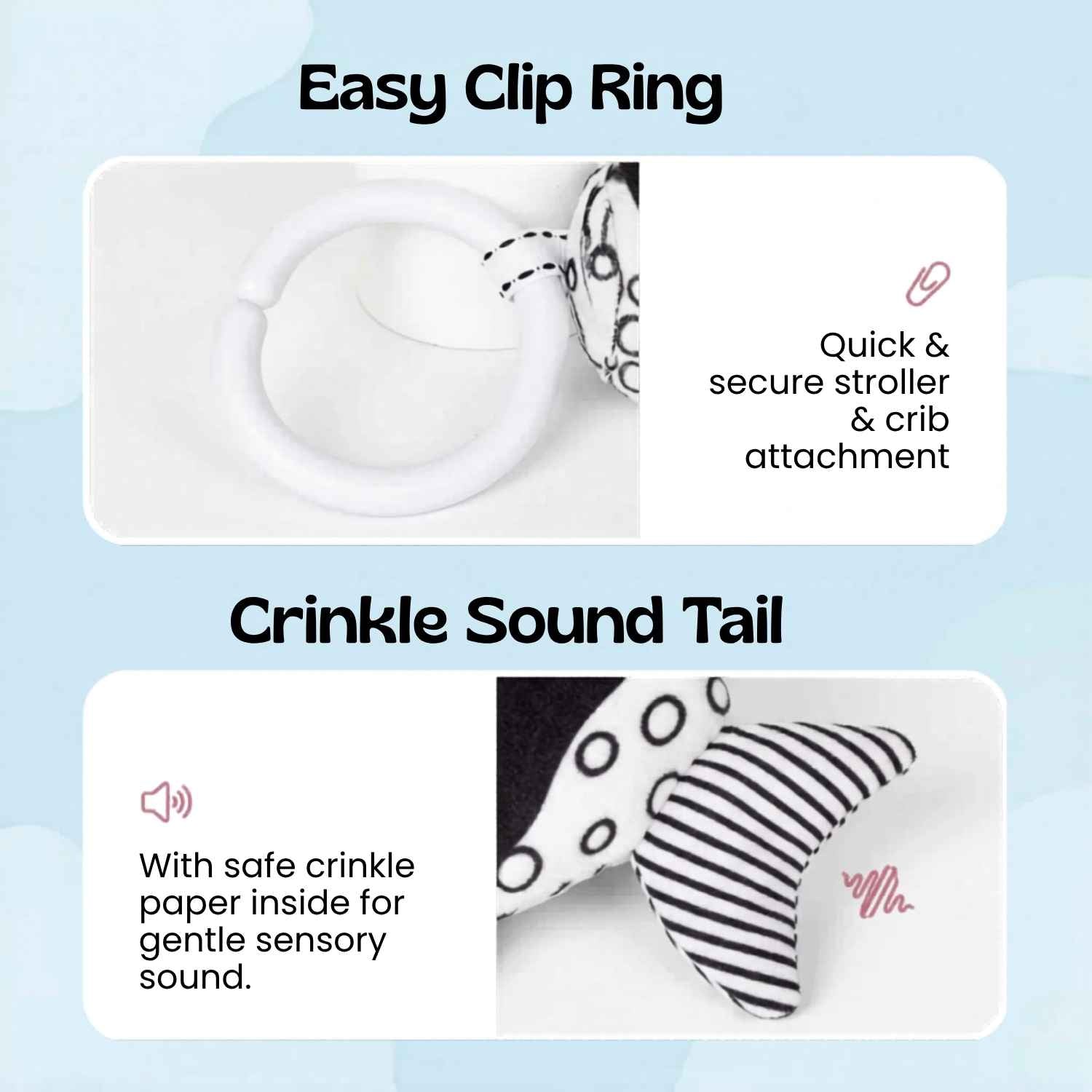 nylyCas Little Focus Hanging Rattle
