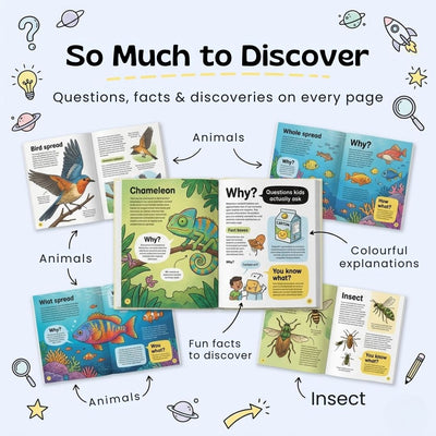 nylyCas™ 100,000 Whys Wonder Book