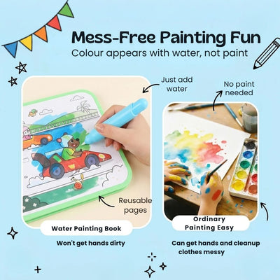 nylyCas™ Reusable Water Painting Book