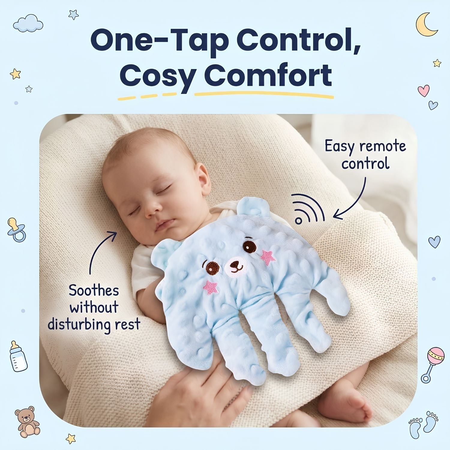 nylyCas™ Calming Hand Sensory Pillow